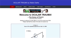 Desktop Screenshot of oculartrauma.net