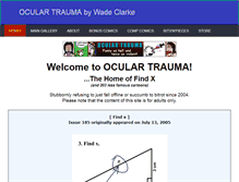 Tablet Screenshot of oculartrauma.net